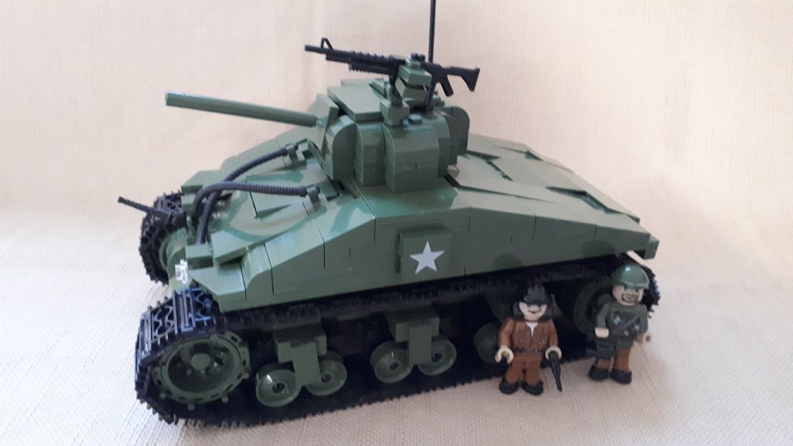 Klocki cobi czołg Sherman cobi108