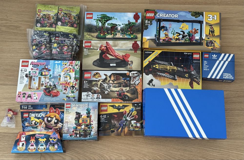 Wielka kolecja Lego NOWE ZESTAWY - Creator, Ideas, Marvel, BrickHeadz