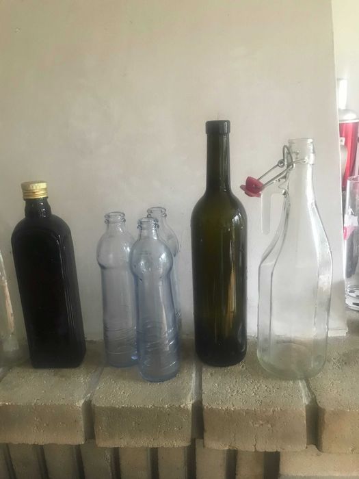 Słoiki szklane z zakrętkami 900 ml i mniej 10 sztuk