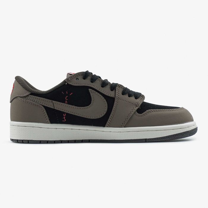 Кросівки Nike Air Jordan 1 Low OG SP Travis Scott Brown Mocha premium