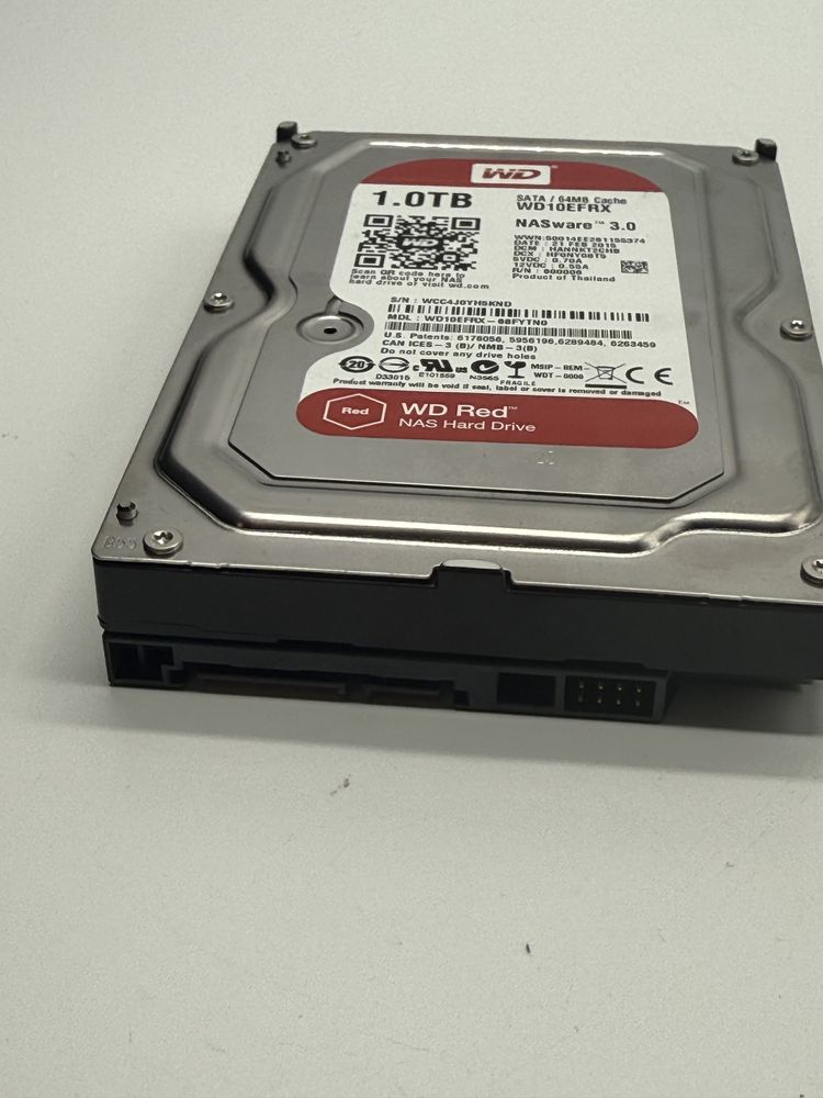 WD  1.0TB Sata/ 64MB Cache NASware 3.0