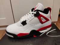 Nowe Nike Air Jordan 4 Retro Red Cement