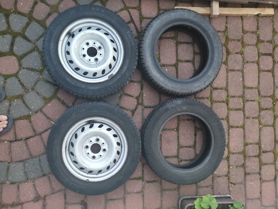 Opony x4 Pirelli Debica 145/70/R13 felgi  Fiat 4,50Bx13Hx36,5 4x98x58