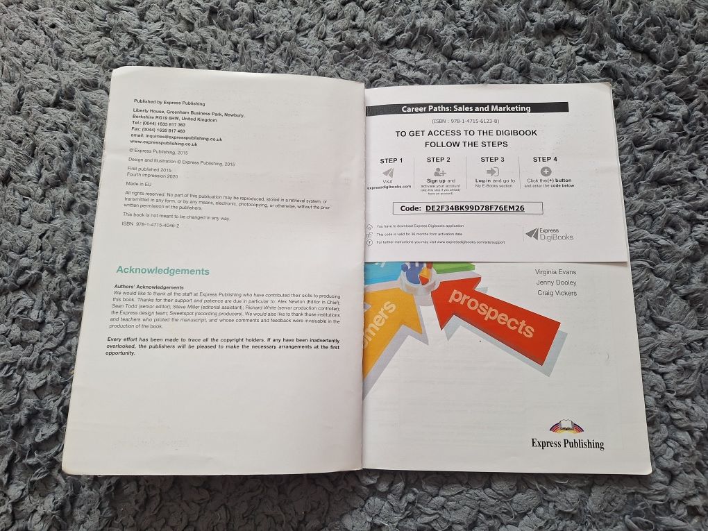 Książka Podręcznik Angielski Zawodowy Sales And Marketing