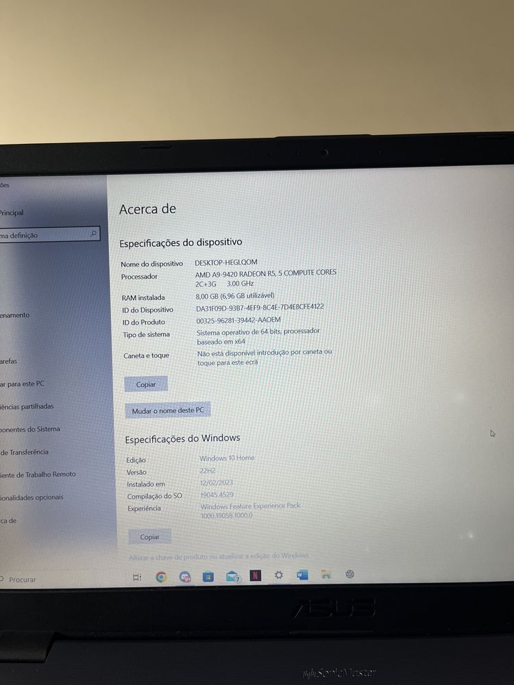 Asus Vivobook F505B