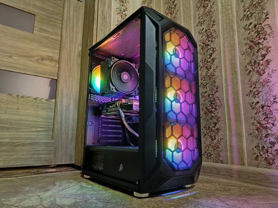 Игровой Пк|Компьютер Ryzen 5 5500|16Gb 3200Mhz|RTX 2060 6Gb