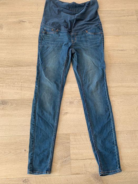 Spodnie ciążowe 93 nogawka od pasa 75 od kroku