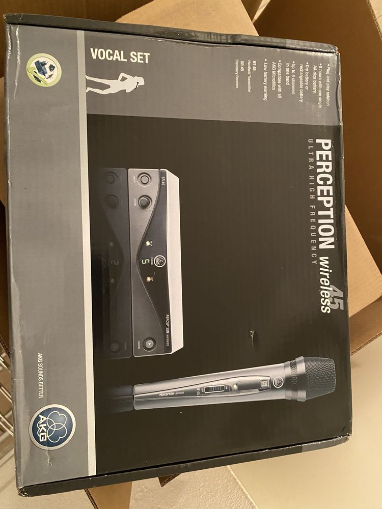 Microfone wireless AKG