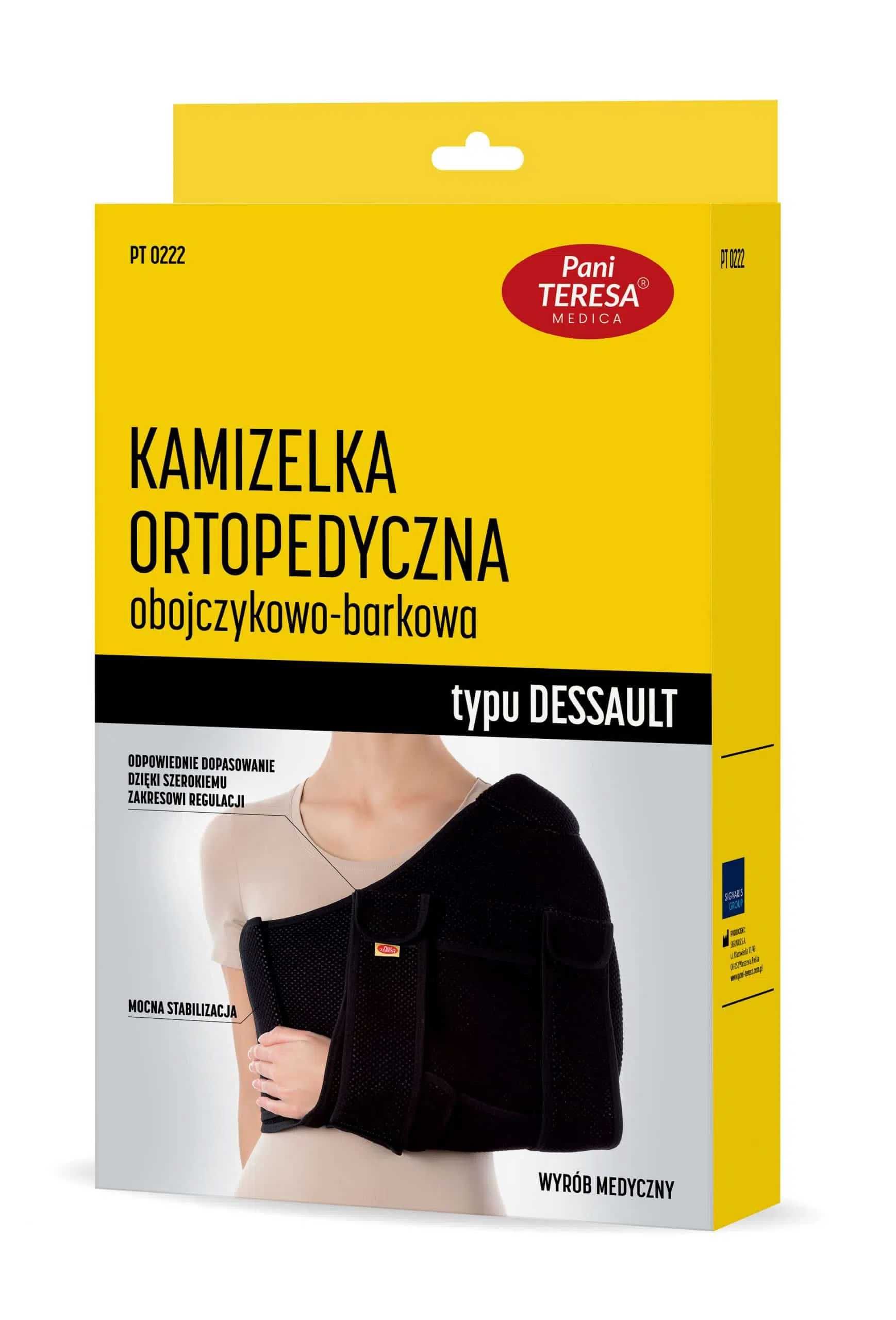 Kamizelka ortopedyczna Dessault J.06.01,  refundacja nfz