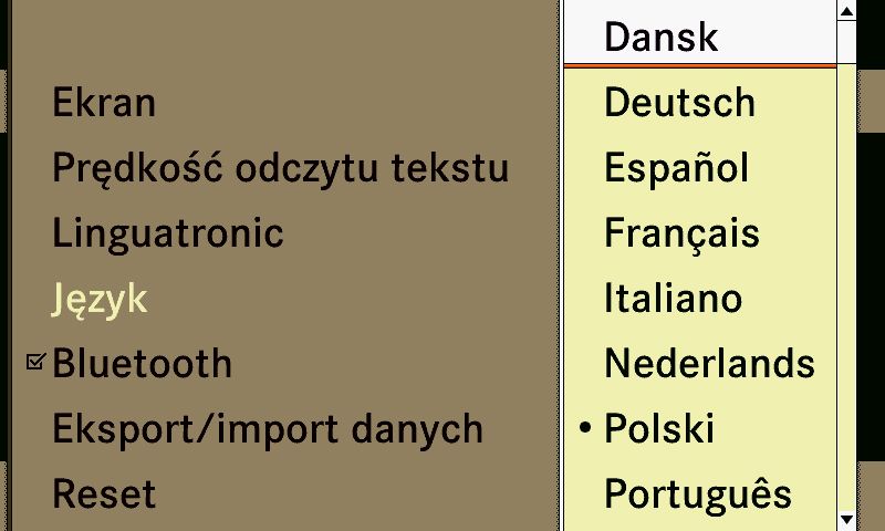 MERCEDES W197 polski język mapa
