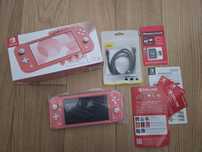 Nowa konsola Nintendo Switch Lite Red 32GB produkcja z 2025 + 128GB
