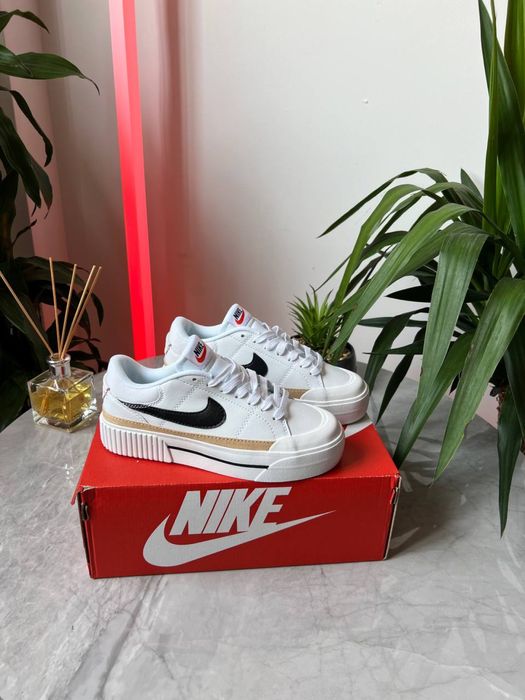 Nike Court Legacy Lift White, Найк Коурт Легасі