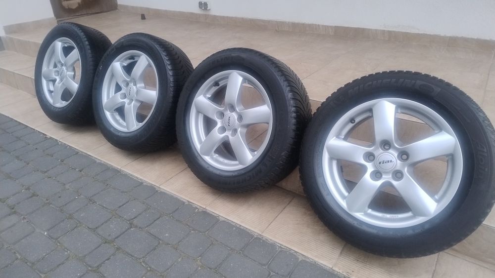 Koła Zimowe Alufelgi Hyundai Rial 16 KBA 46622 ET 42 SUPER STAN !!