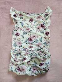 Komplet letni handmade body i bloomersy 86