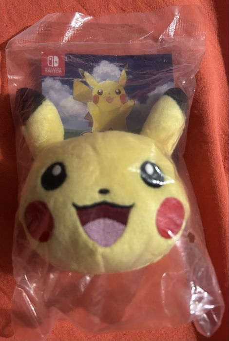 Pokémon Let’s Go Pikachu brelok keyring Nintendo Switch mario unikat
