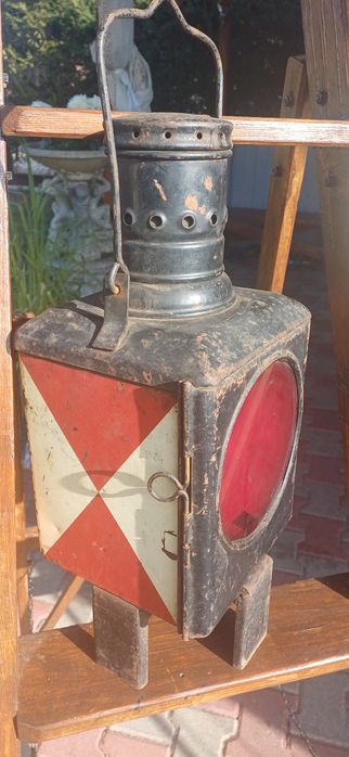 Vintage lampa kolejowa DB lata 70-80 KOSMOS BRENNER