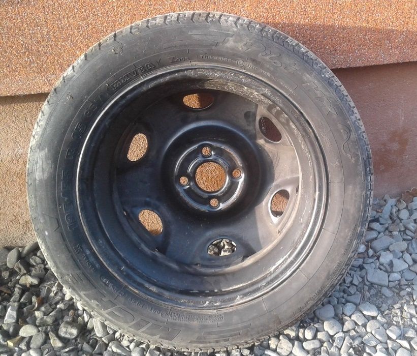 Zapas Tigra 15 Koło Zapsowe Dojazdowe Dojazdówka 4x100 ET46 Michelin