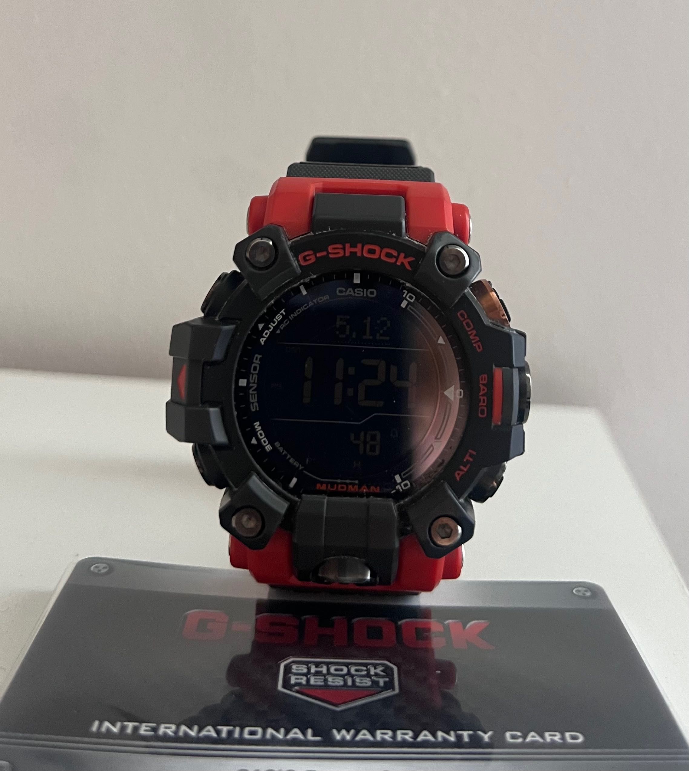 Zegarek męski CASIO G-SHOCK GW- 9500- 1A4ER MUDMAN