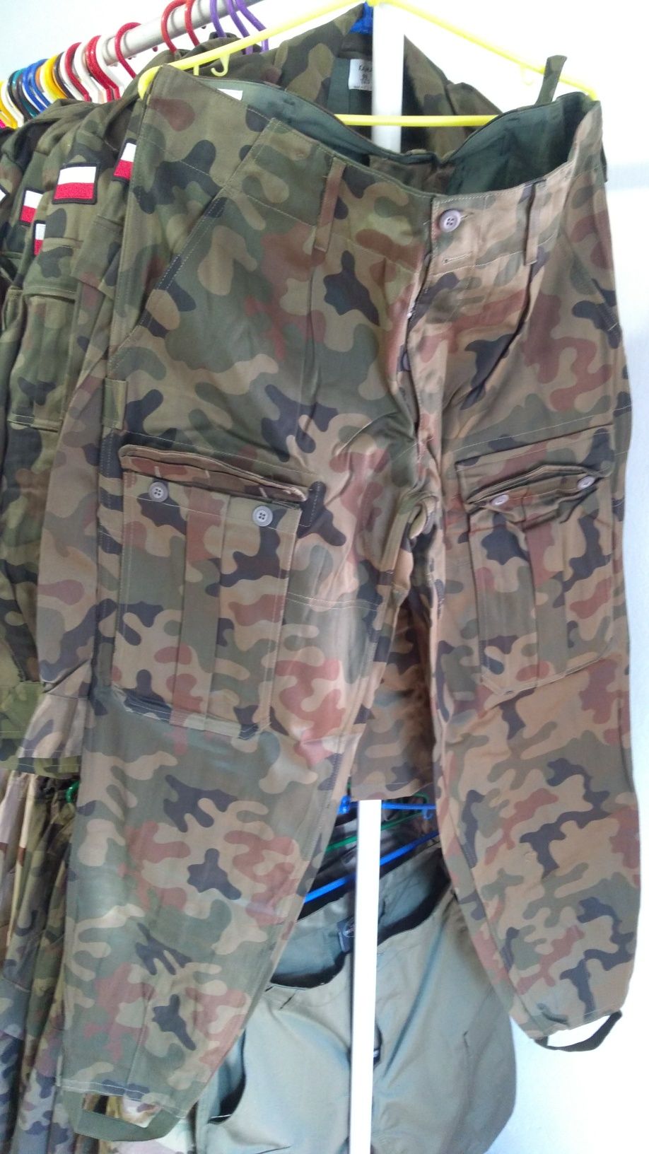 Spodnie +bluza mundur wojskowy polowy moro WZ 93 różne rozmiary