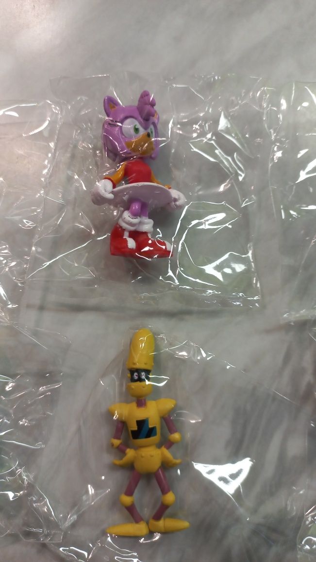 Zestaw figurek 6 sztuk z bajki Super Sonic the Hedgehog