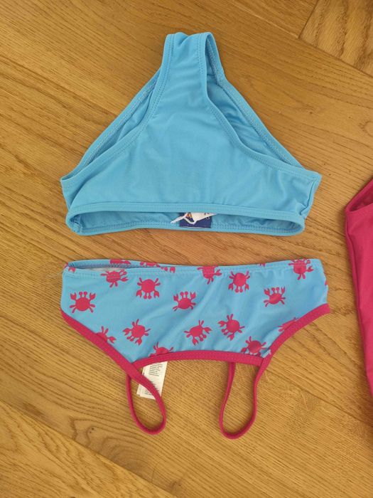 Zestaw 2szt- nowy strój kąpielowy 98/104 stroje  jednoczęściowy dwu