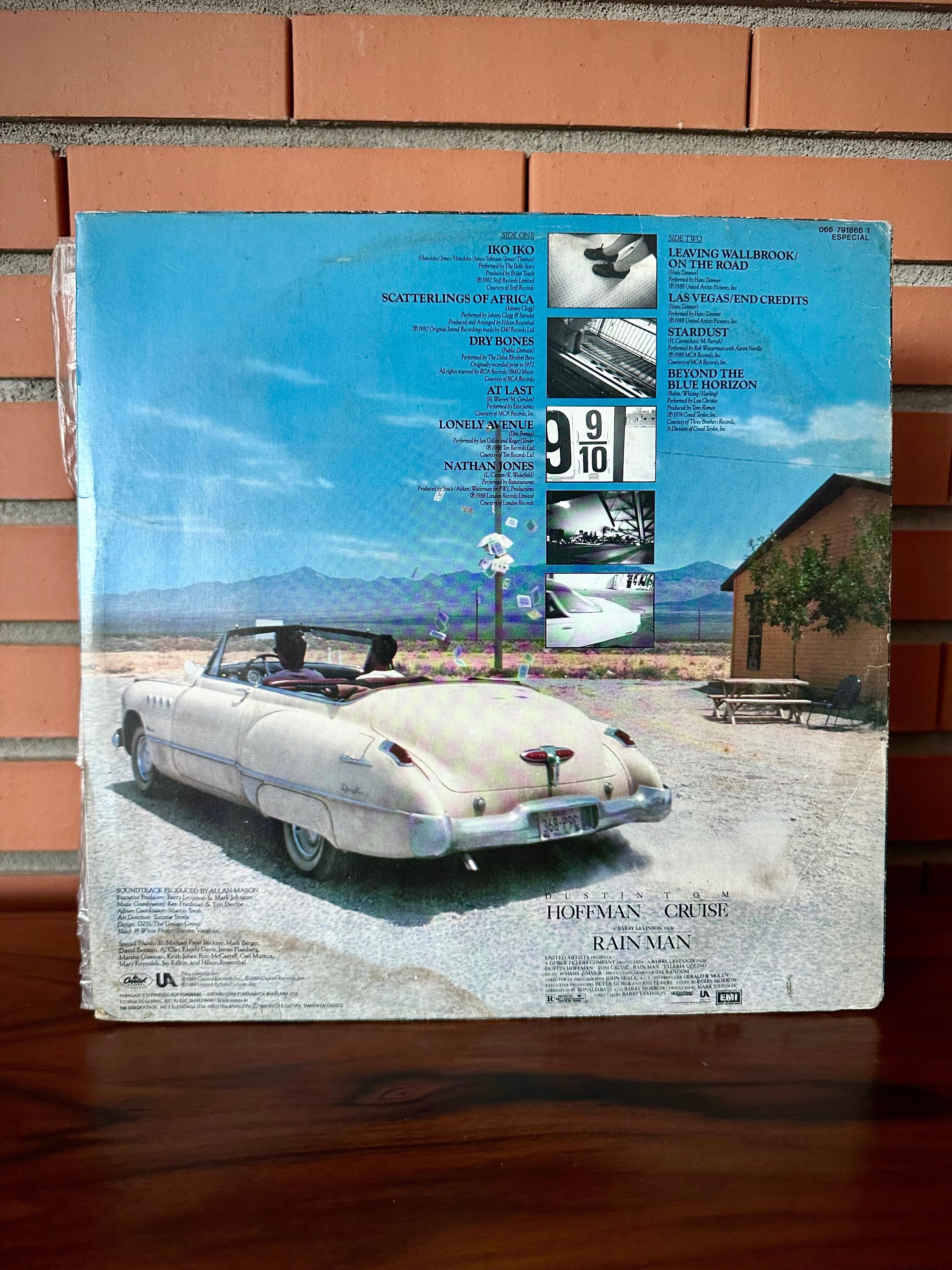 Disco vinil Rain Man