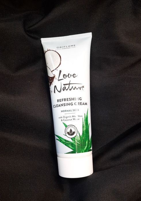 Krem oczyszczający Love Nature kokos aloes