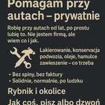 Lakierowanie, konserwacja i prosta mechanika – prywatnie
