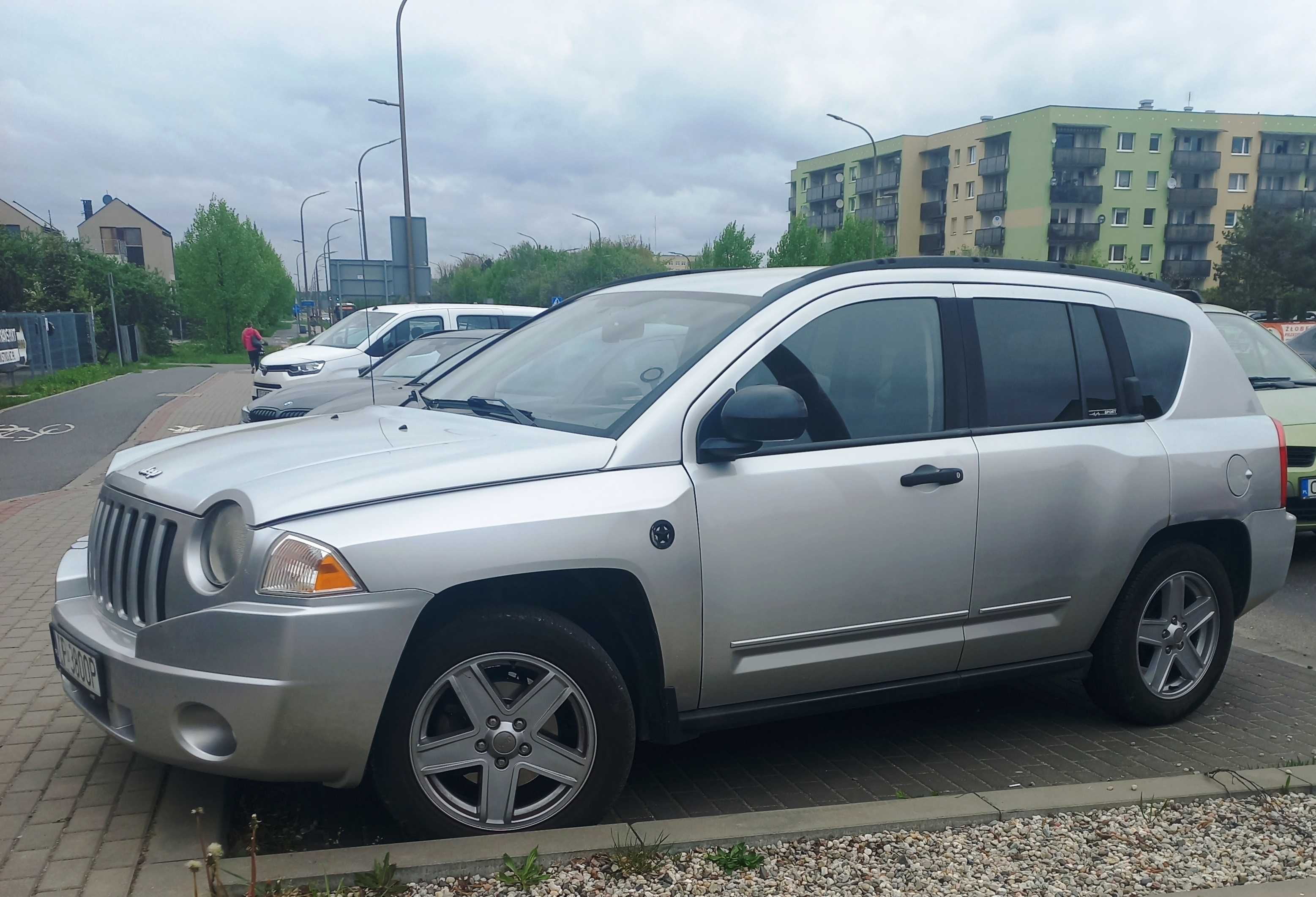 2008 Jeep Compass Sport Mk49; 2,4 benzyna 170KM; automat; sprawny