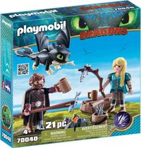 Конструктор Playmobil 70040 DreamWorks Dragons Hicks Ікота, Астрид