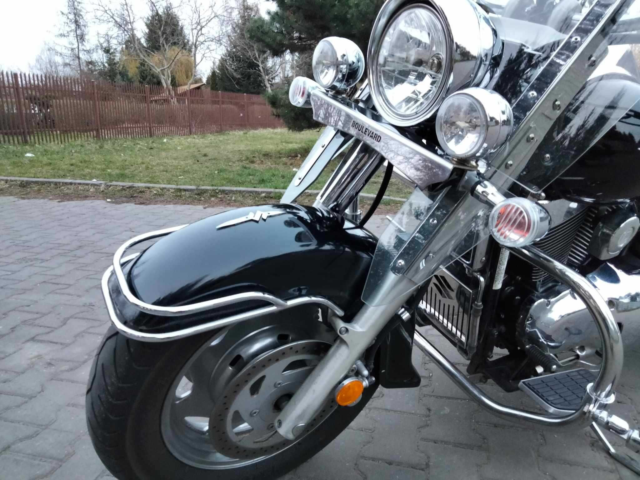 Suzuki VL 1500 Intruder LC - Boulevard C90. Niski przebieg. Ubrany.