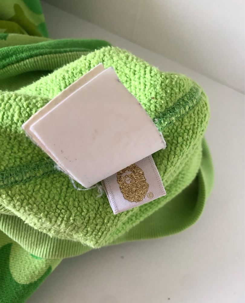 BAPE Camo Crewneck Green