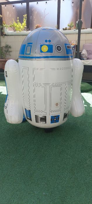 Boneco  insuflavel  com  comando