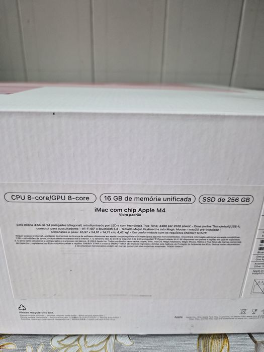 iMac com chip apple M4