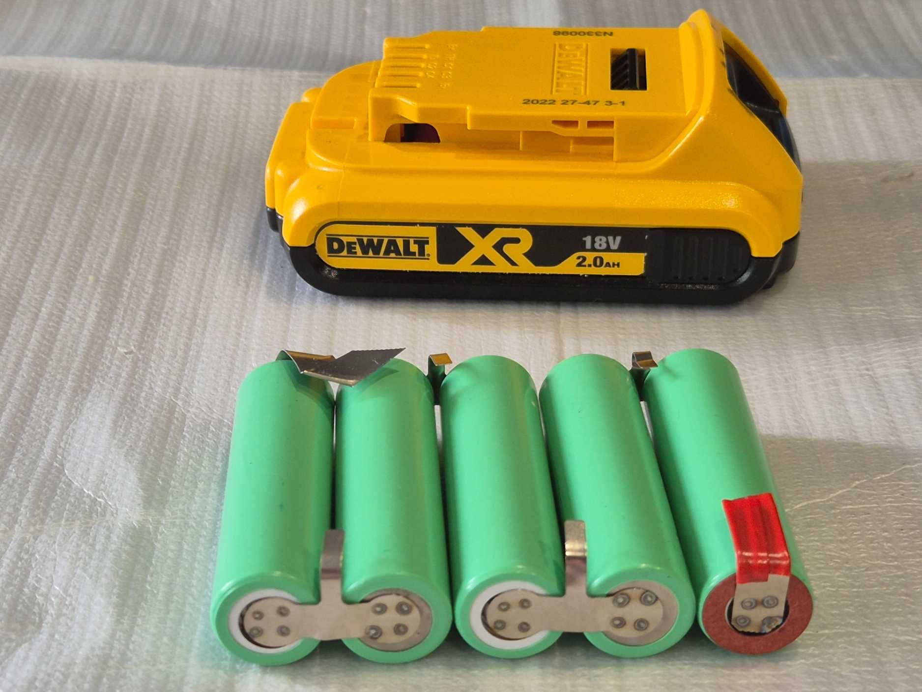 Akumulator 18 V DeWalt DCB183 2,0 - 2,5 Ah wkład samodzielnej wymiany