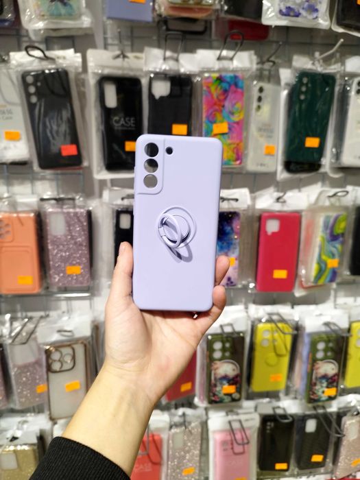 etui, case, pokrowiec z ringiem Samsung S21 FE