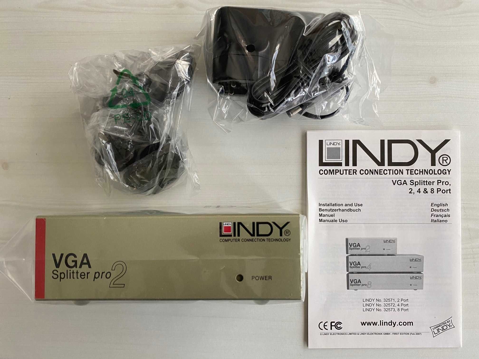 Splitter VGA Lindy Novo