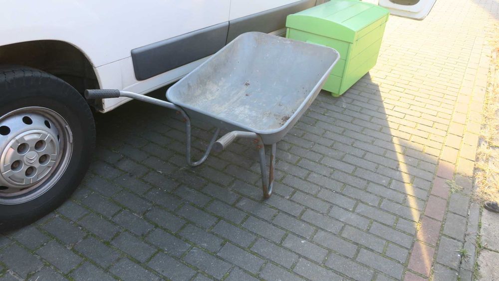 Taczka koło pompowane