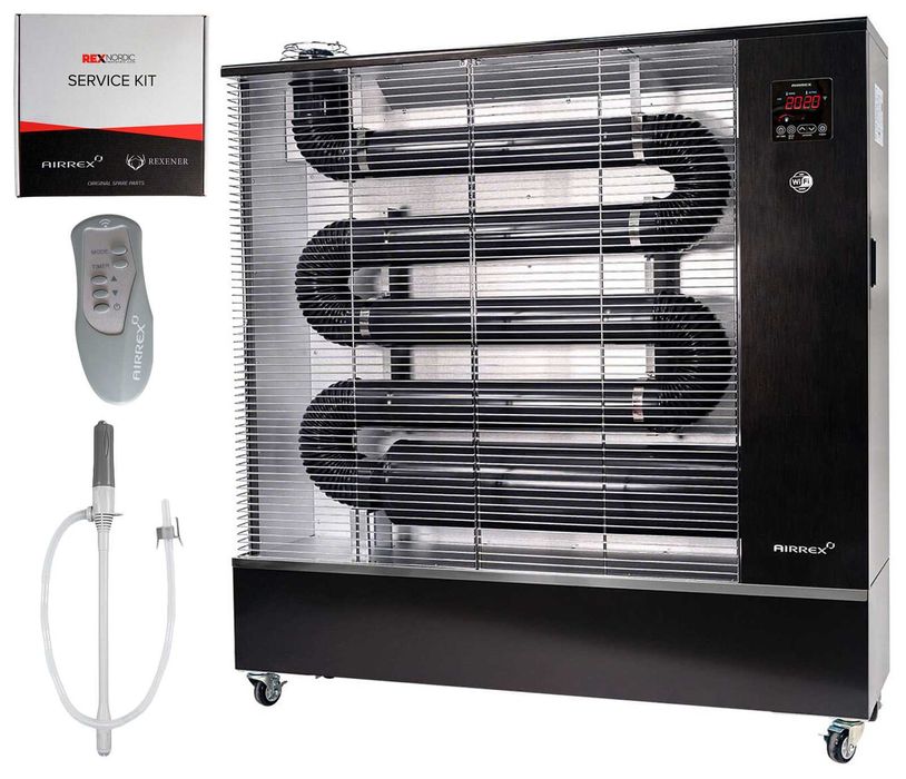 Airrex AH-800i – tanie ogrzewanie hali warsztatu magazynu na olej ON
