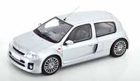 Model 1:18 Otto Renault Clio V6 Phase 1 2001 silver (OT1034)