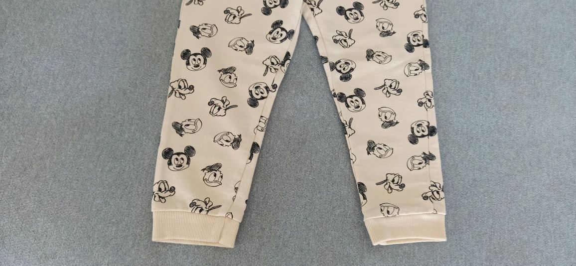Komplet Bluzka + Spodnie Disney Myszka Miki Donald Nowy! R.98 + Gratis