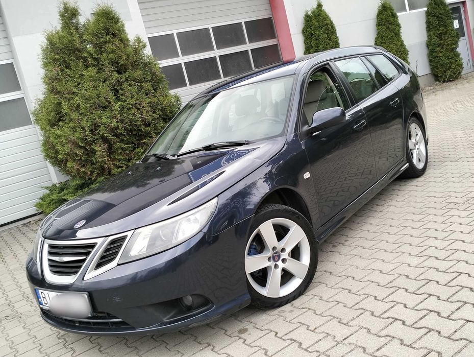 ładny SAAB 9-3 po lifcie alu ledy skóra polecam