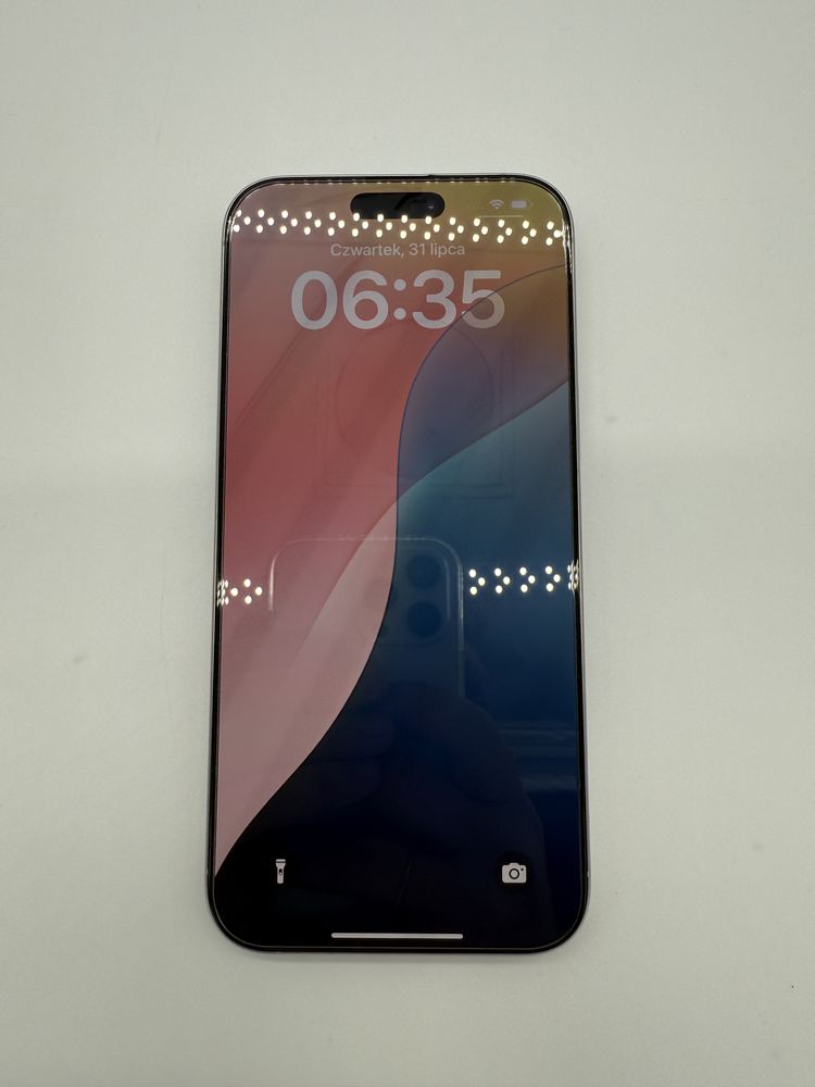 iPhone 16 Pro Max 256GB Biały – Stan techniczny idealny