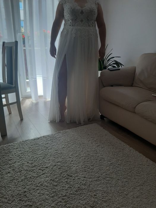 Sukienka ślubna roz 46