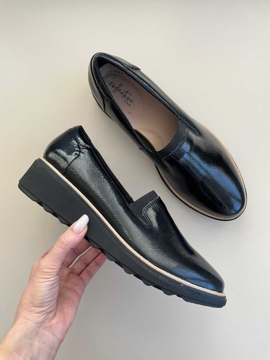 МЕГА зручні туфлі лофери Clarks