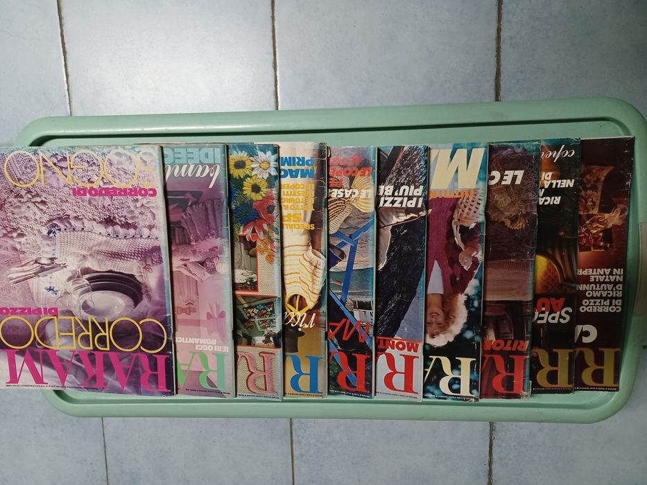 Revistas Rakam de 1980, 1981, 1982, 1983 e 1984