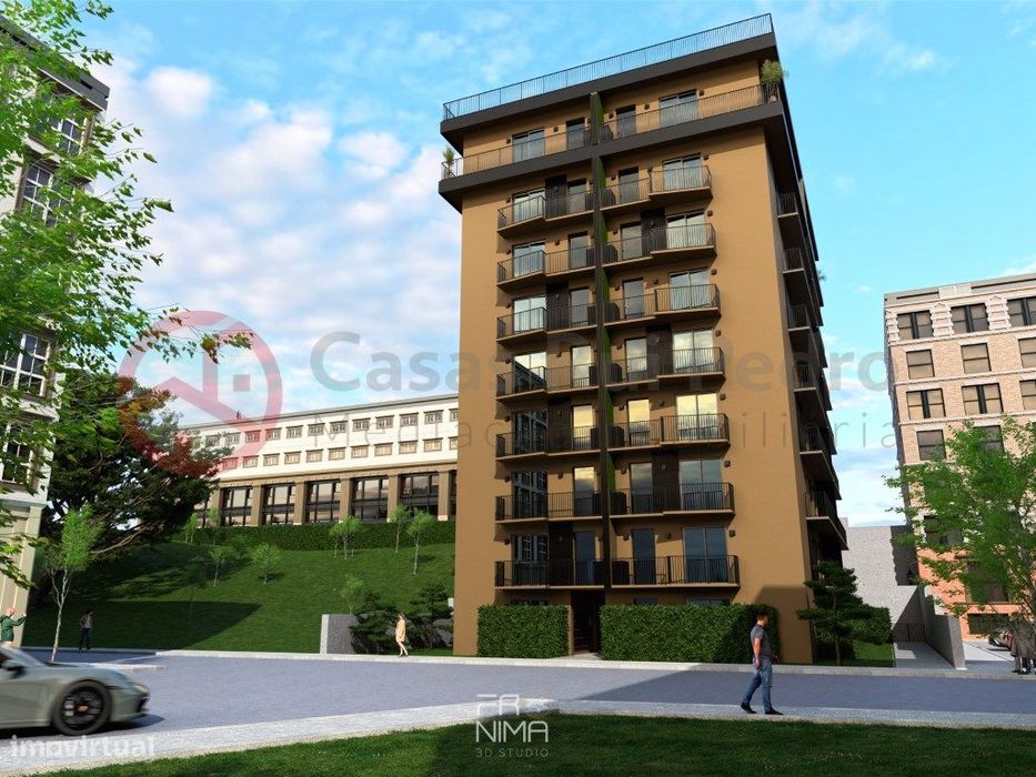 Apartamento T2 com acabamentos de luxo no Laranjeyras Residence, em...