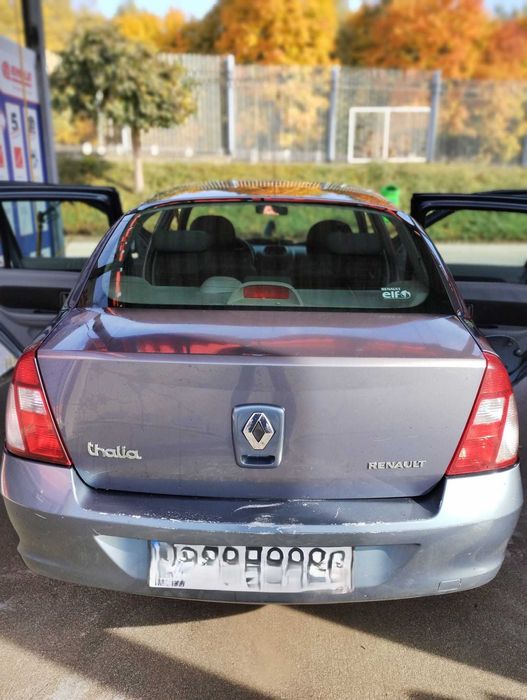 Renault Thalia 2007 rok, 1,2 Benzyna + LPG *Zadbana od osoby prywatnej