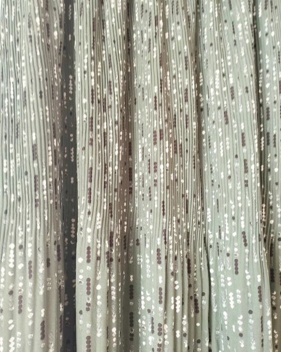 Spódnica midi elegancka plisowana Mohito 40 L letnia khaki zielona