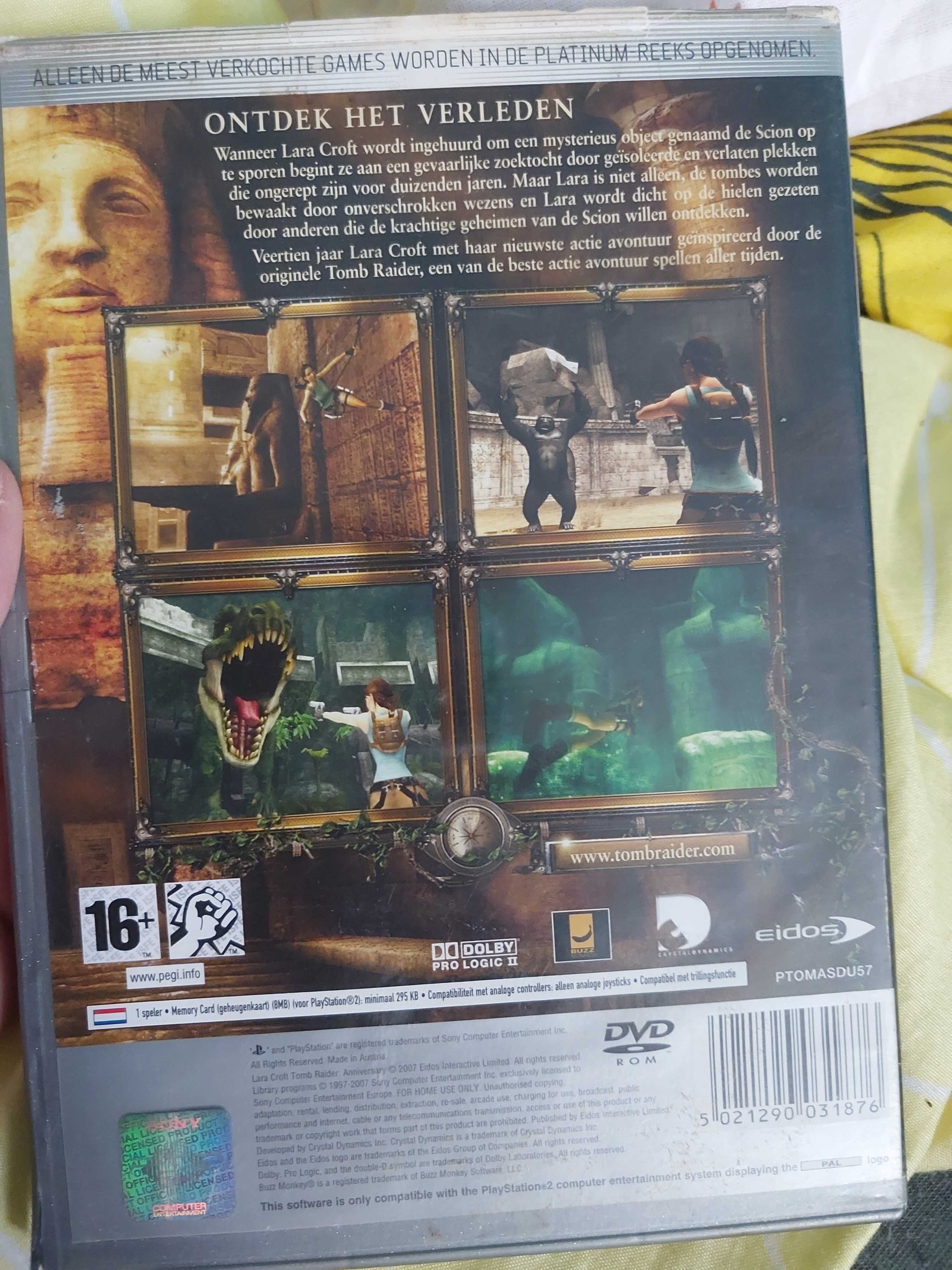Lara croft anniversary playstation 2